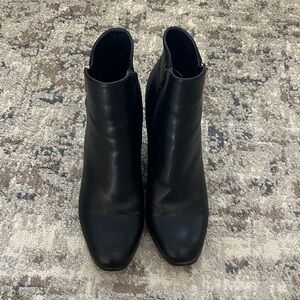 Sleek Black Ankle Booties